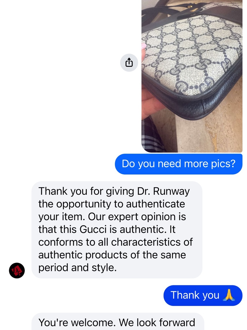 Authentic Gucci Bag. - Picture 15 of 16